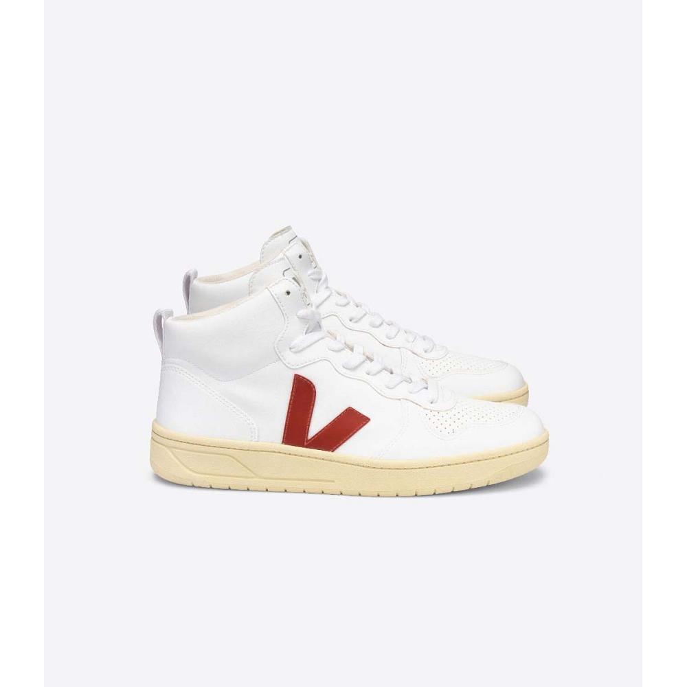 Veja V-10 CWL High Top Schoenen Heren Wit | NL 285FDN